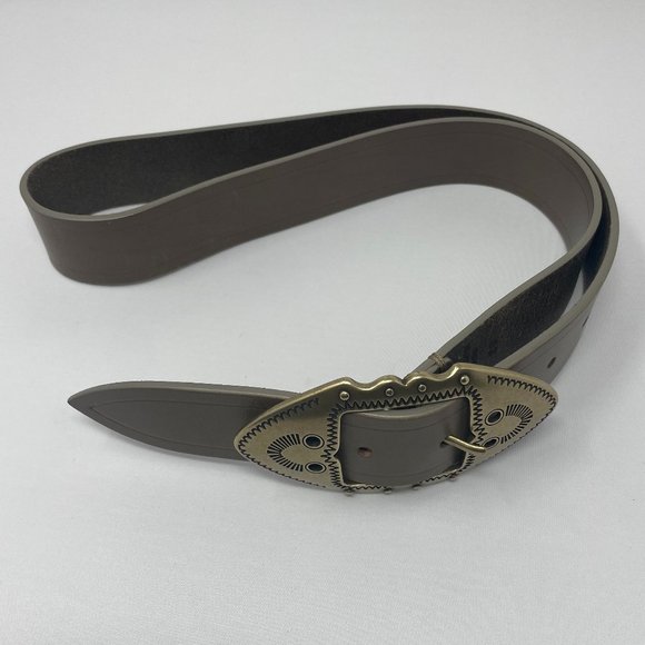 Isbel Marant | Bucky Belt in Khaki - Picture 4 of 8